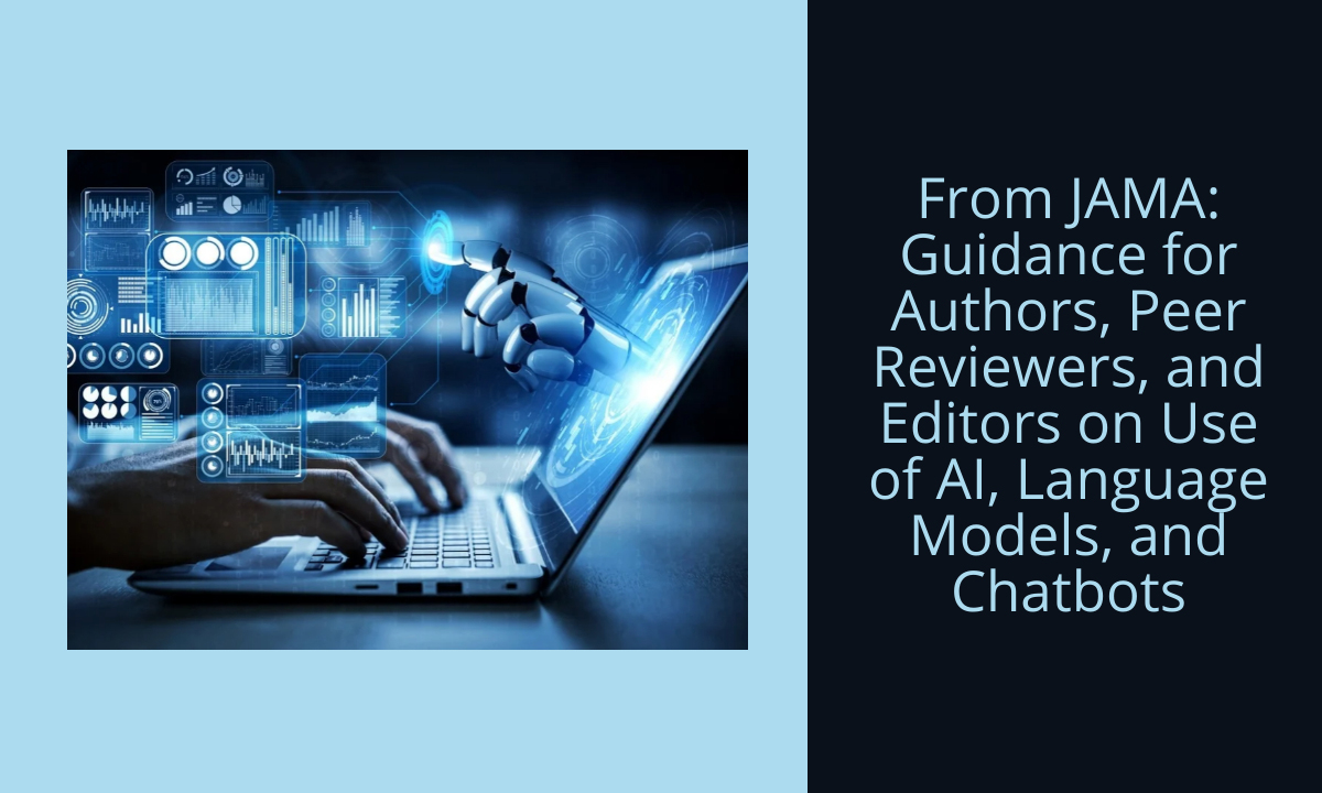 High-pFrom JAMA: Guidance for Authors, Peer Reviewers, and Editors on Use of AI, Language Models, and Chatbotsrofile case of self-plagiarism