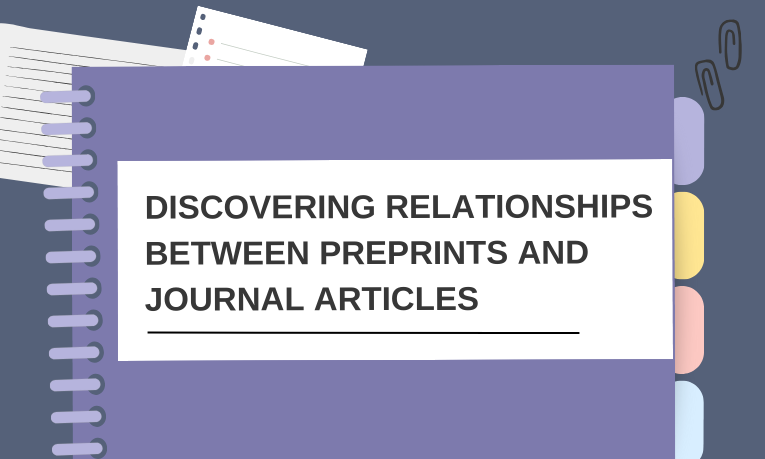 Discovering relationships between preprints and journal articles