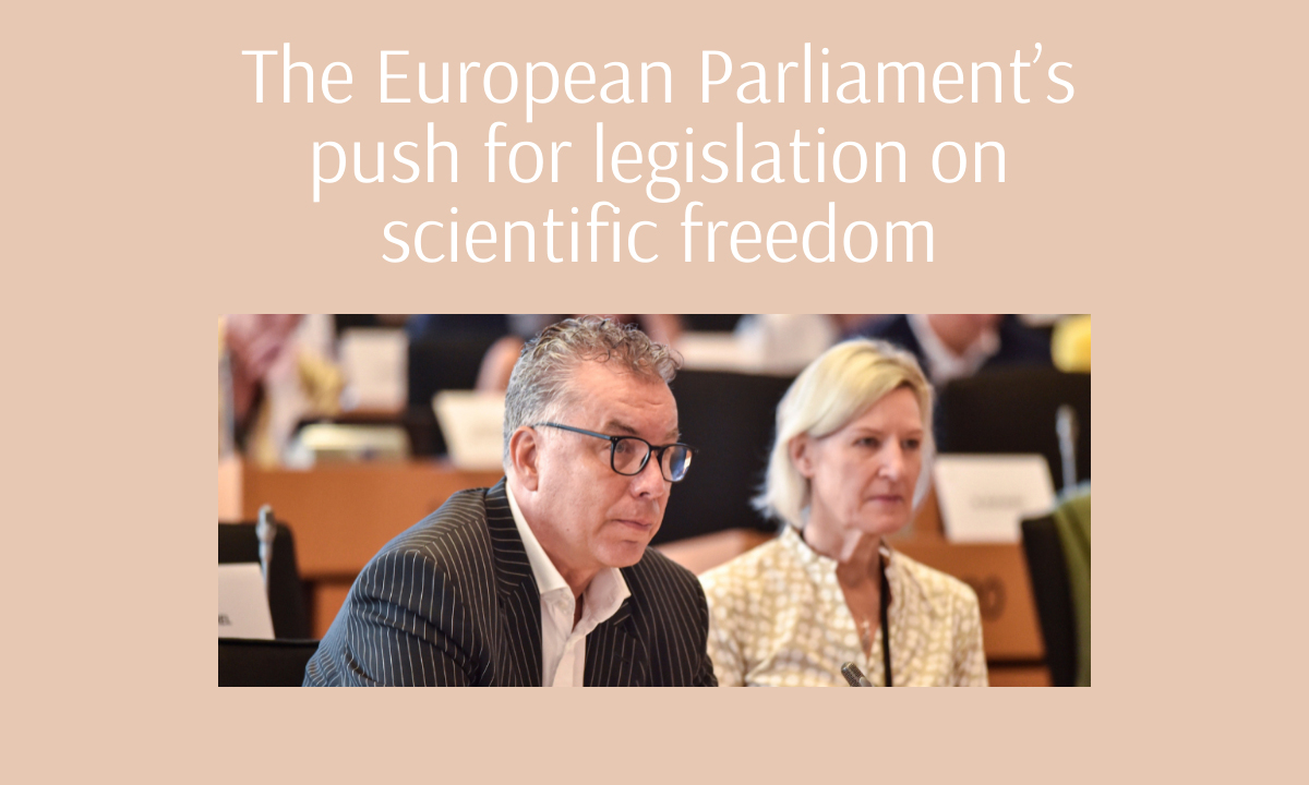 The European Parliament’s push for legislation on scientific freedom