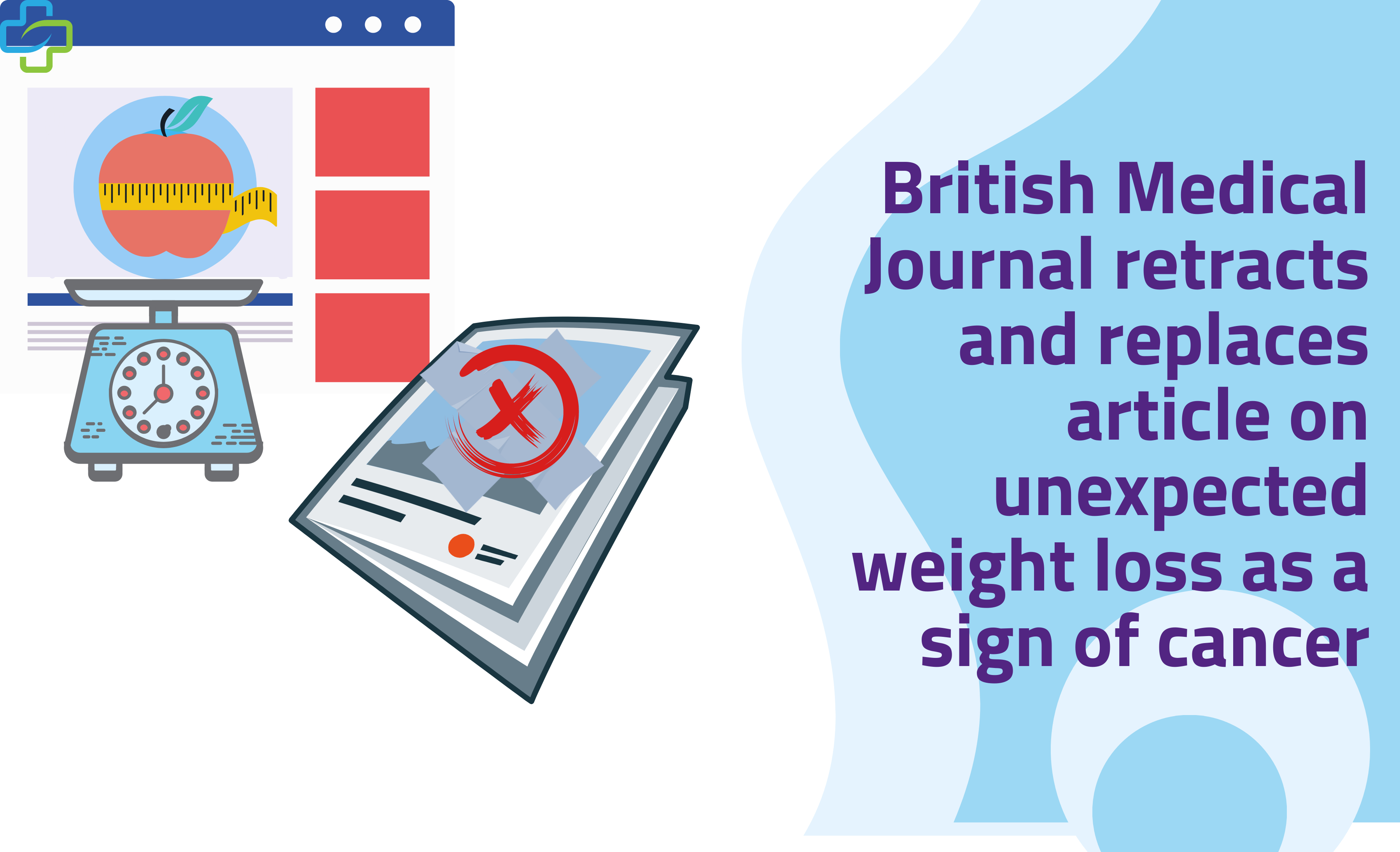 British Medical Journal retracts and replaces article on unexpected weight loss as a sign of cancer