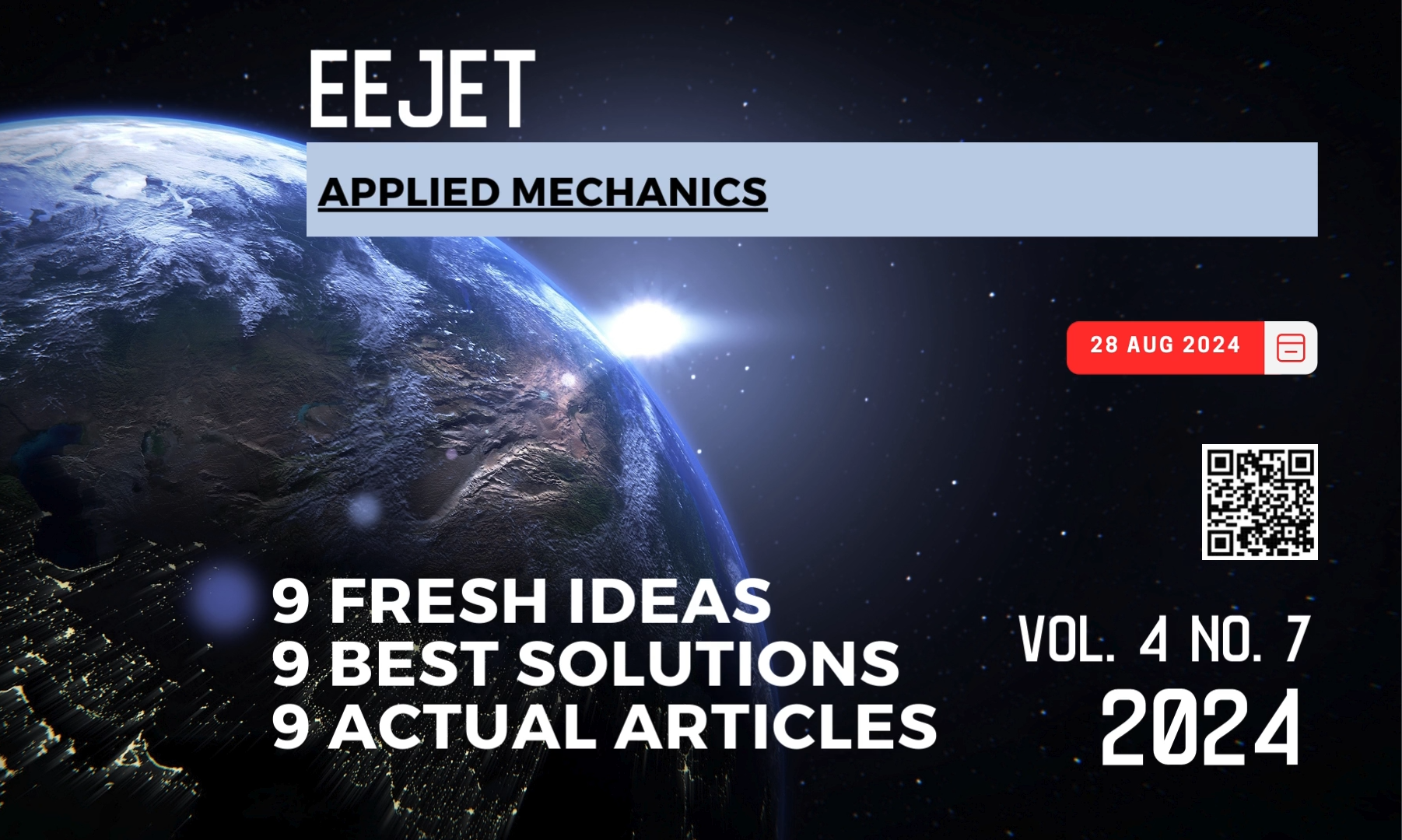 EEJET | Vol. 4 No. 7 (130) (2024) | Applied mechanics